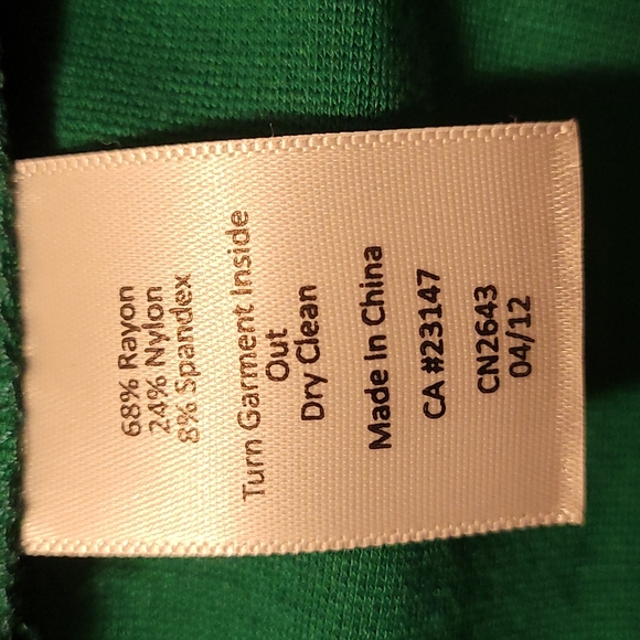 Talbots plus size 18 Emerald dress - Picture 11 of 11